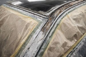 Покраска крыши автомобиля