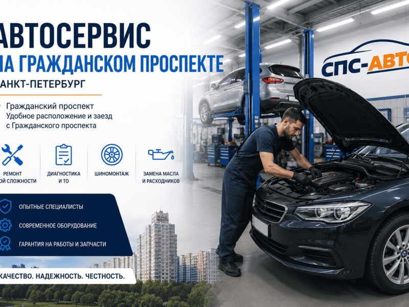 Автосервис на Гражданском проспекте СПб