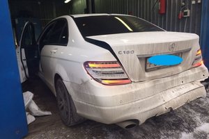 Кузовной ремонт мерседес С 180