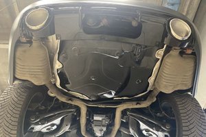 Установка выхлопной системы Audi A6