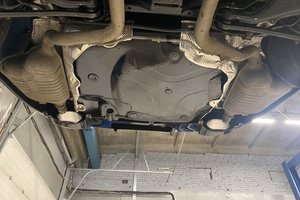 Установка выхлопной системы Audi A6